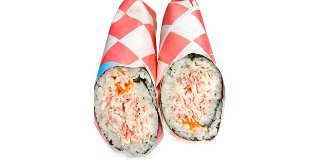Crab Salad Sushi Burrito