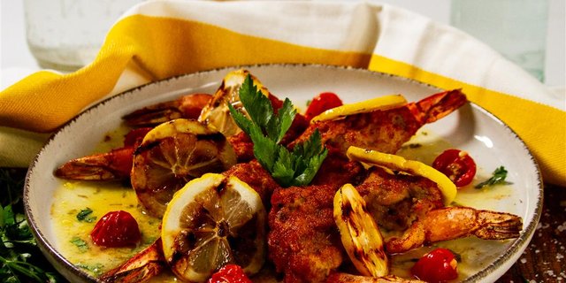 Stuffed Wild Shrimp