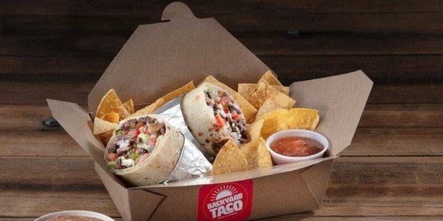 Al Pastor Burrito Box Lunch