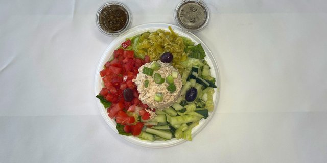 Individual Chopped Albacore Tuna Woody Salad