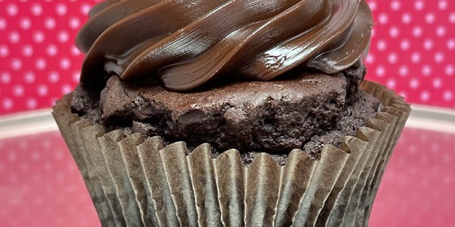 Gluten-Free Super Chocolate 5000 Cupcake