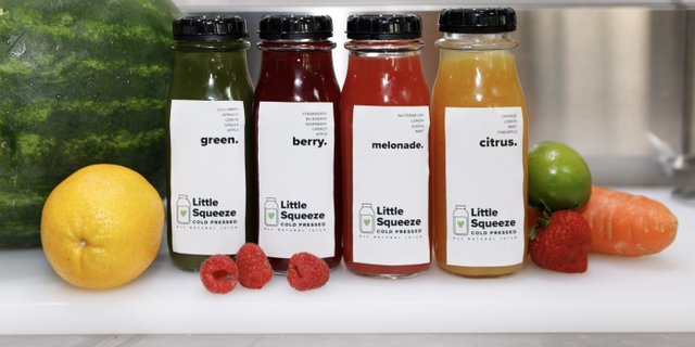 Assorted Fresh Pressed Juices