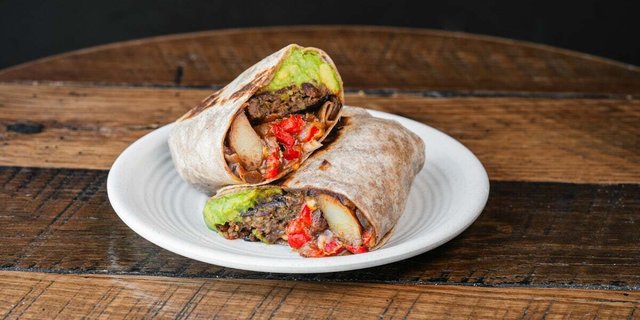 VEGAN SPANISH BURRITO