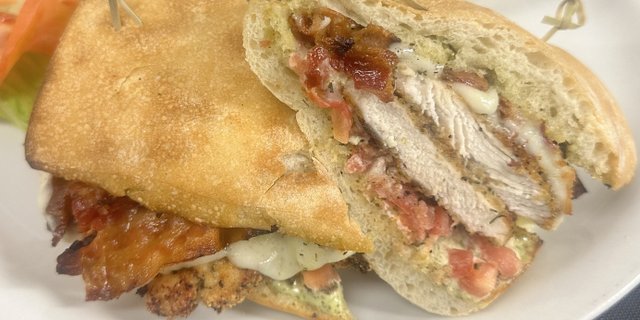 Mini Romano Chicken Tuscany Sandwich