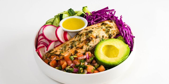 Salmon Avocado Salad