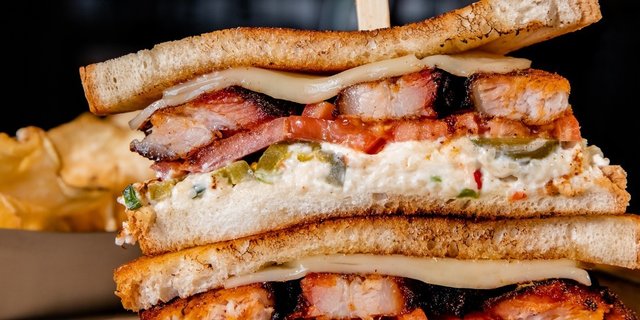 Pork Belly Grilled Cheese Sandwich
