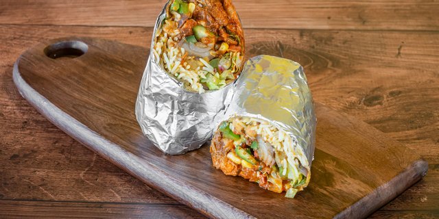 Lamb Curry Burrito