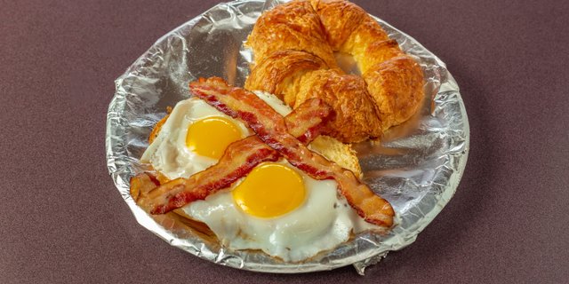 Pork Bacon, Egg & Cheese Sandwich