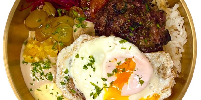 Beef Kebab Fried Egg Express Bowl