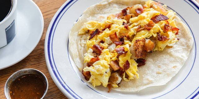 Bacon Breakfast Taco