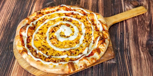 Chicken Bacon Ranch Pizza