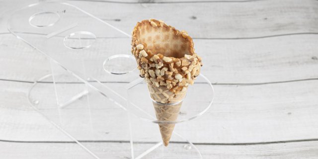 Caramel Nut Cone