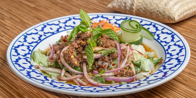 Thai Mint Salad w/ Pork