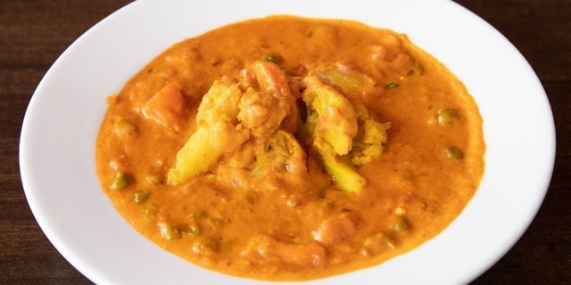 Vegetable Korma Tray