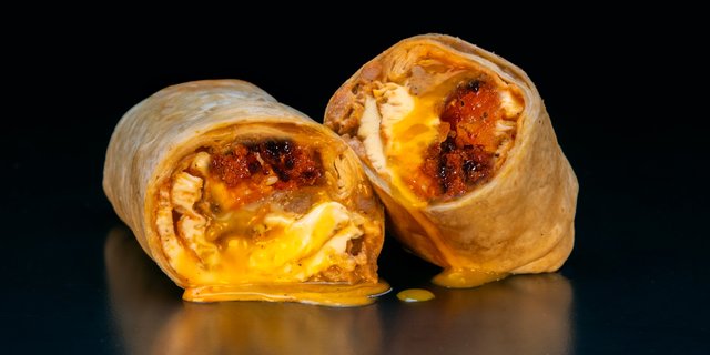 Chorizo Breakfast Burrito