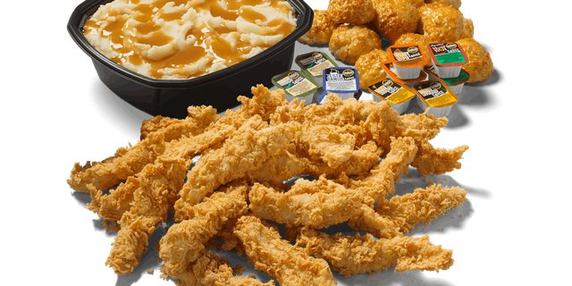 25pc Tenders Meal Bundle (12 Sauces)