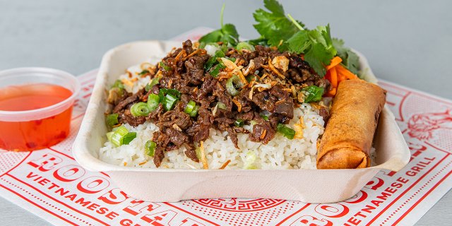 Chopped Ribeye Rice Boxed Lunch