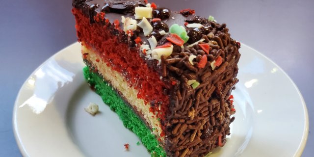 Italian Rainbow Cake
