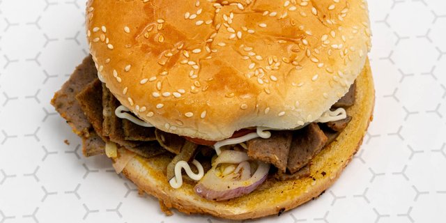 Lamb Gyro Burger