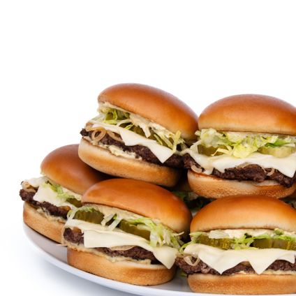 Burger Tray w/ Bacon