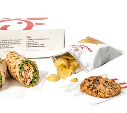 Spicy Grilled Chicken Cool Wrap Packaged Meal