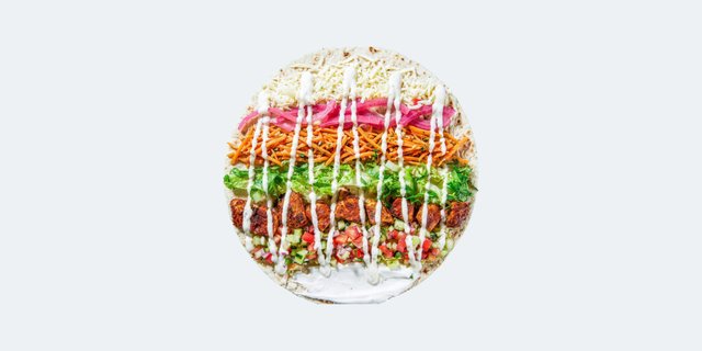 Tandoori Chicken Ranch Wrap