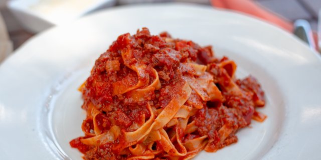 Tagliatelle Alla Bolognese