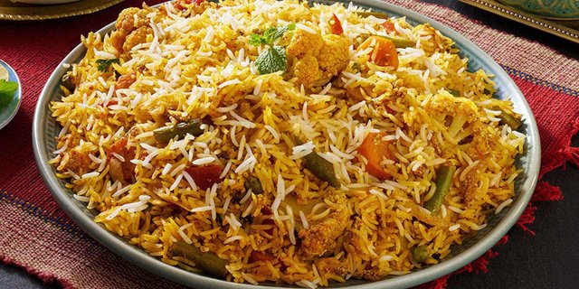 Vegetable Dum Biryani