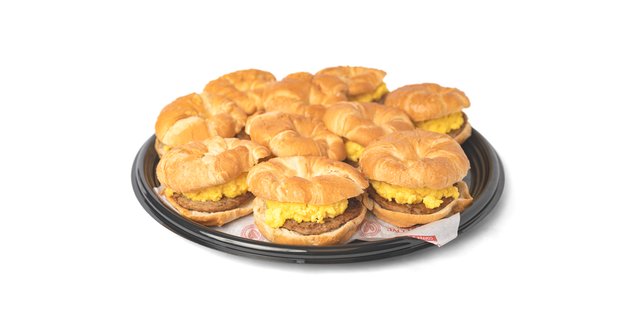 Breakfast Croissant Sandwich Platter