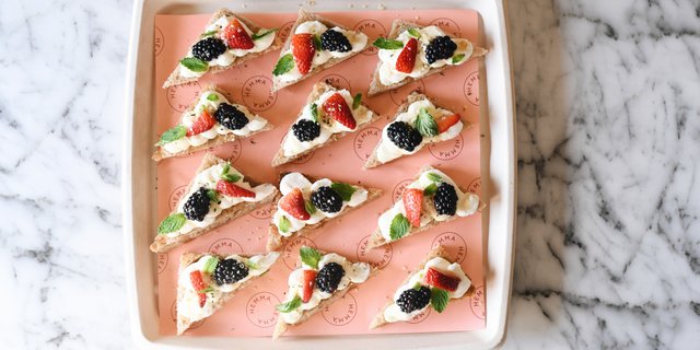 Whipped Ricotta & Berry Toast