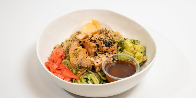 Quinoa Poke Bowl