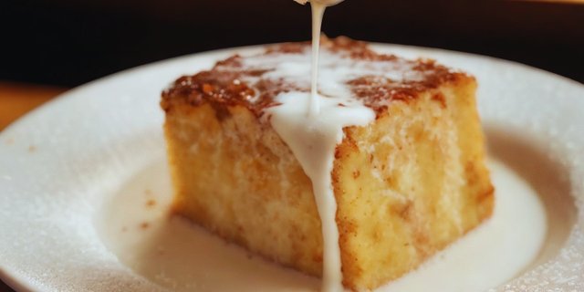 Peach Bread Pudding