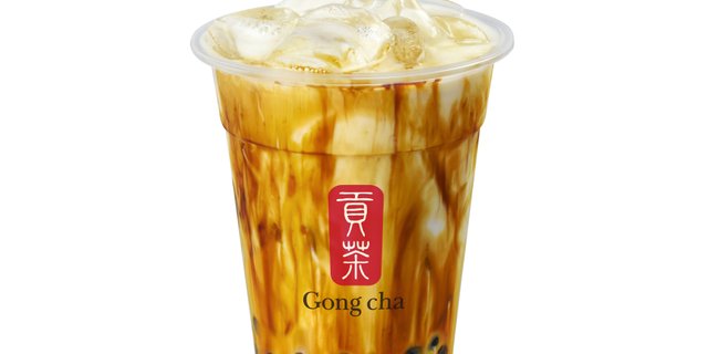 Cold Brown Sugar Latte W/ Pearl