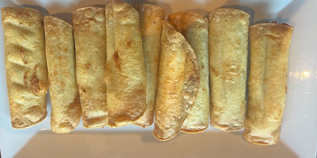 Fried Potato Taquitos