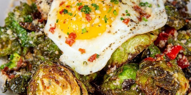 Crispy Brussels Sprouts Half Tray