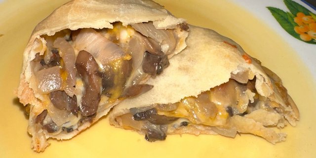 Mushroom Empanada