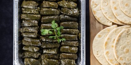Grape Leaves Tray