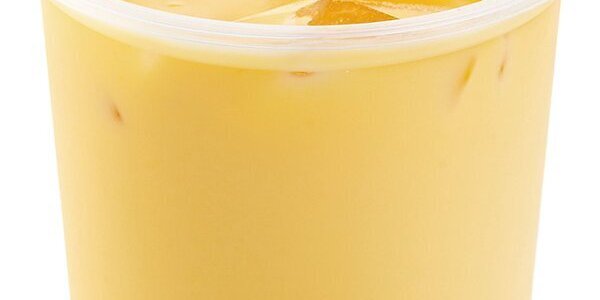 Mango Green Milk Tea