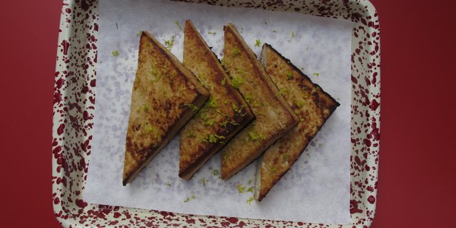 Citrus Tofu Platter