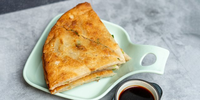 Homemade Scallion Pancakes