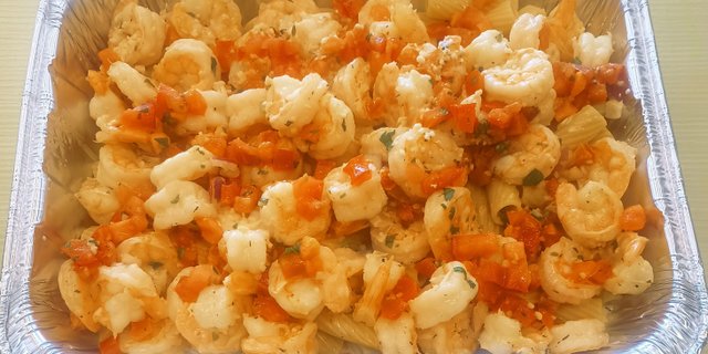 Island Shrimp Scampi