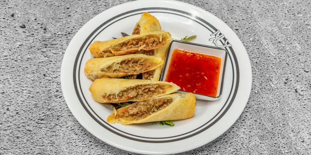 Fried Pork Egg Rolls