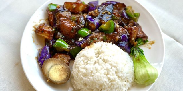 Vegetarian Three Treasures Rice Box