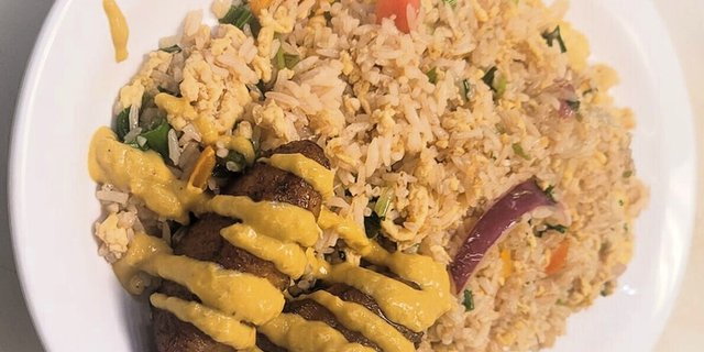 Peruvian Vegetarian Chaufa