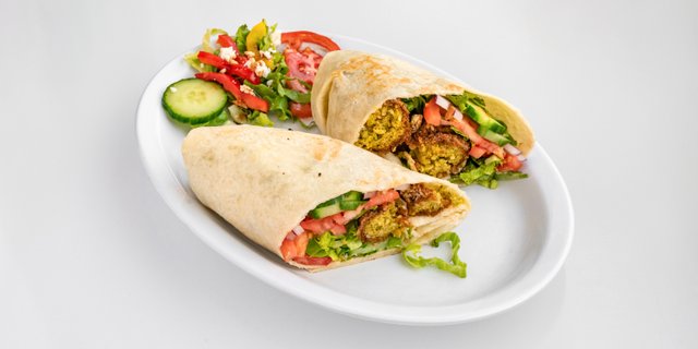 Mama's Falafel Wrap