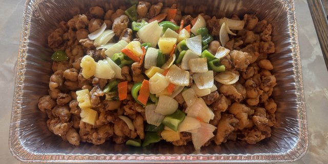 Sweet & Sour Pork Tray