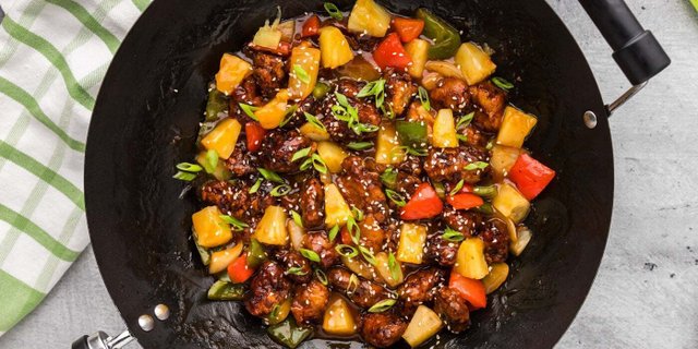 Sweet And Sour Pork Lunch