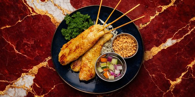 Grilled Chicken Sate