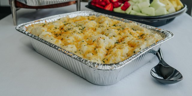 Sour Cream & Cheese Mashed Potatoes