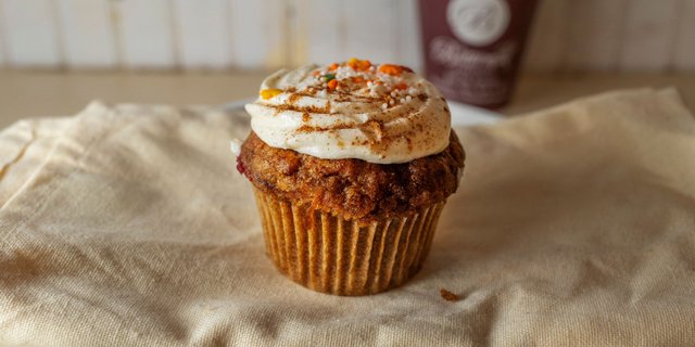 Cranberry Carrot Cupcake